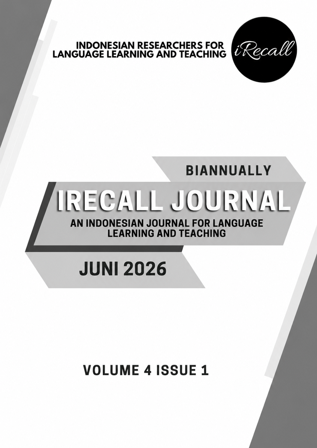 					View Vol. 4 No. 1 (2026): iRecall Journal: An Indonesian Journal for Language Learning and Teaching
				